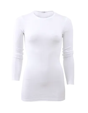Long-Sleeve Ribbed Tee