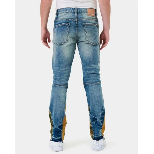 Men's Heavy Rough Cut Slim Denim Jeans