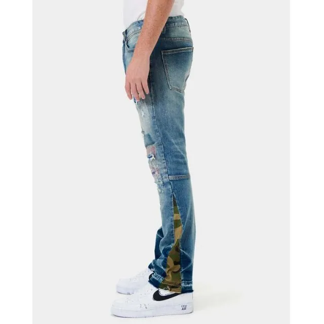 Men's Heavy Rough Cut Slim Denim Jeans