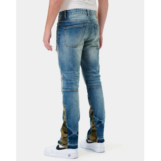 Men's Heavy Rough Cut Slim Denim Jeans