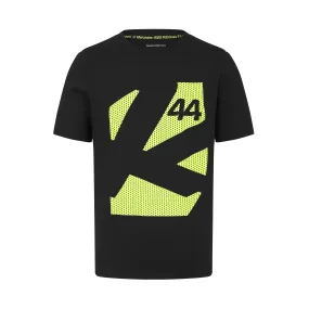Mercedes AMG Petronas F1 Men's Lewis Hamilton T-Shirt - Black
