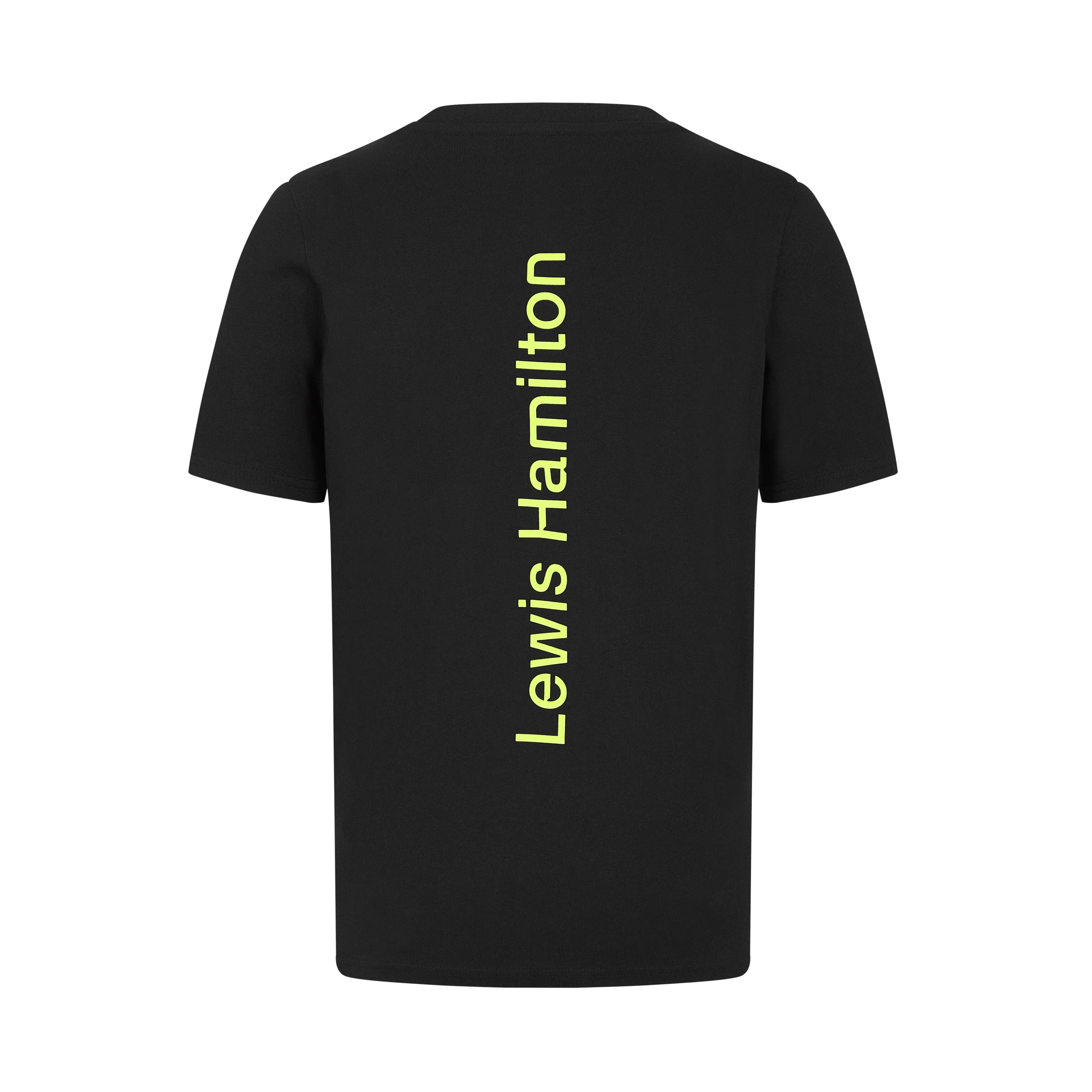 Mercedes AMG Petronas F1 Men's Lewis Hamilton T-Shirt - Black
