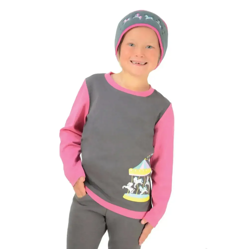 Merry Go Round Long Sleeve T-Shirt by Little Rider