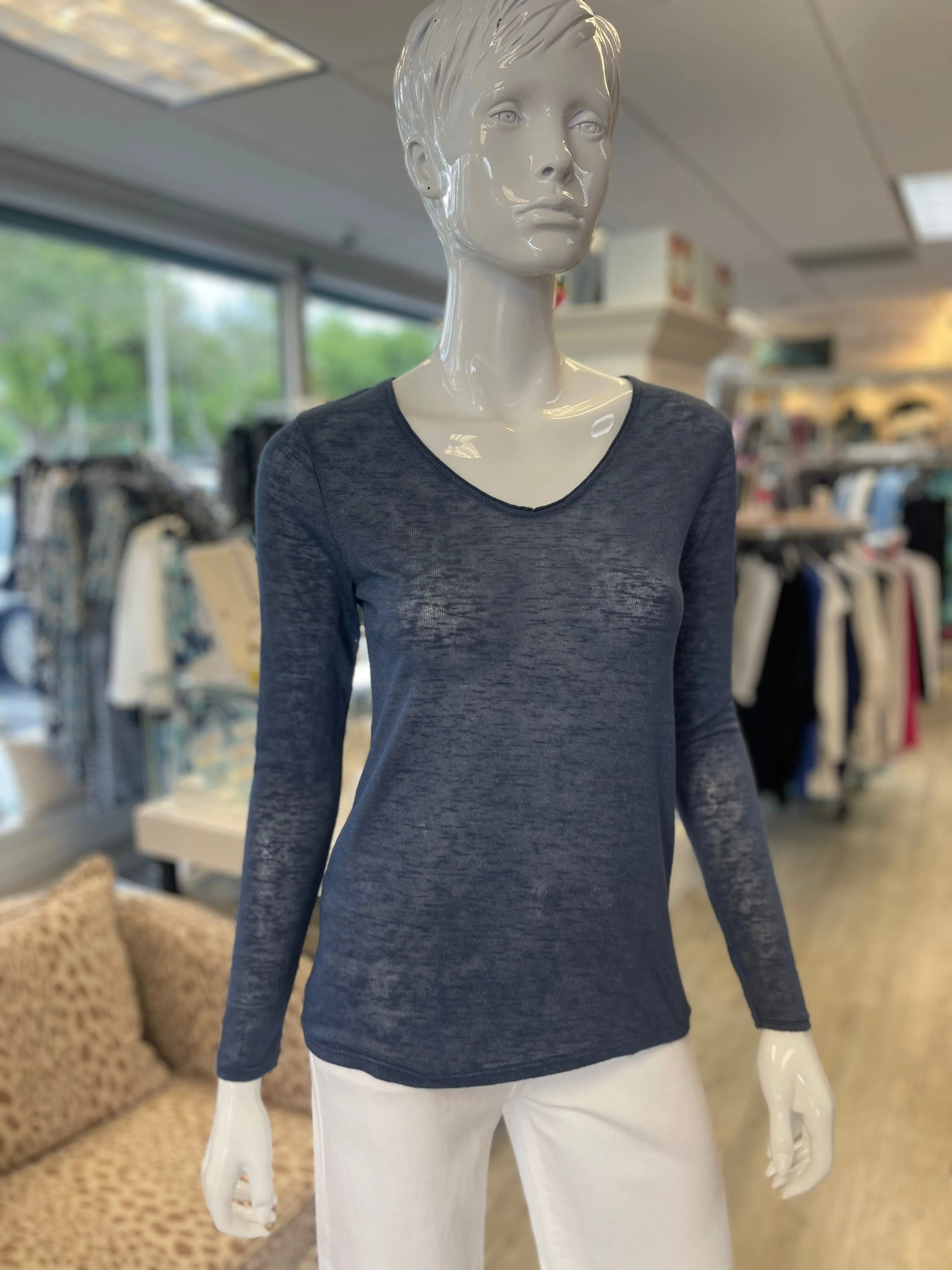 Milio Milano Lightweight Burnout T-Shirt