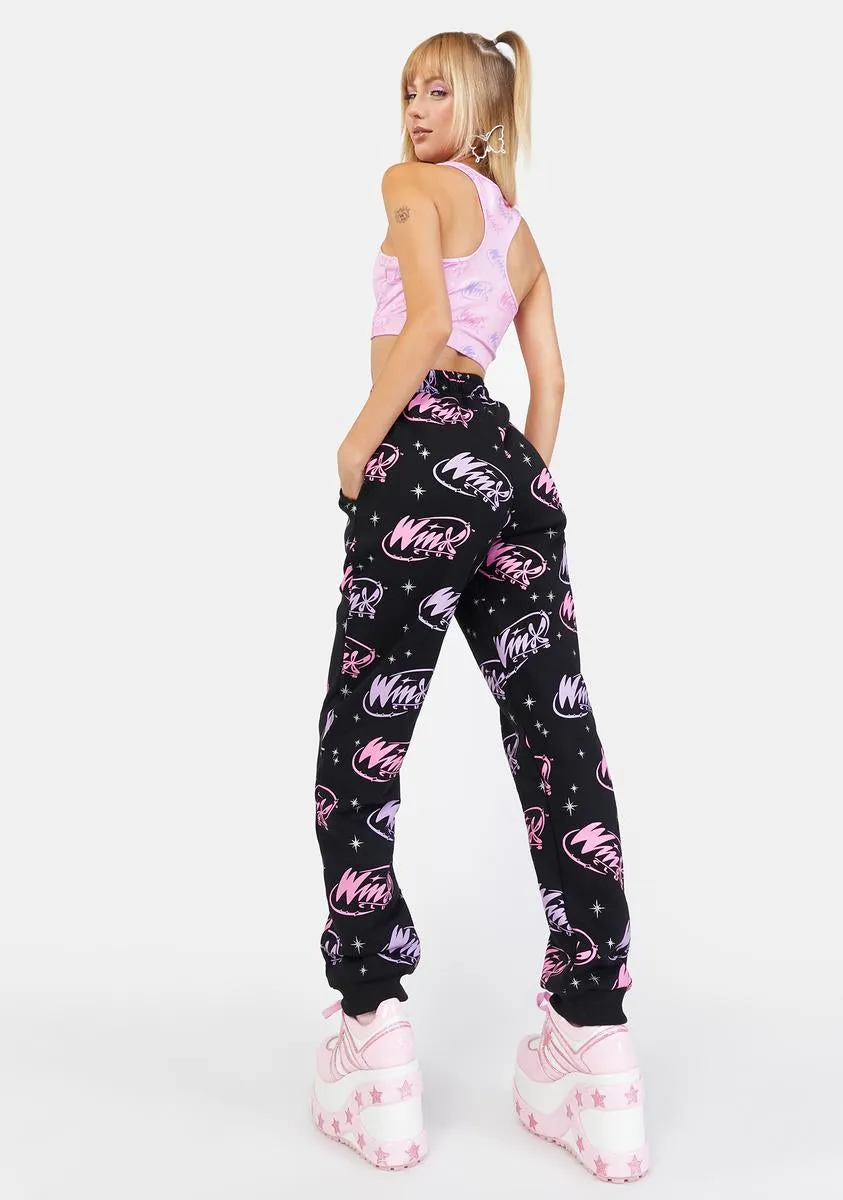 Night Watch Us Win Graphic Sweatpants