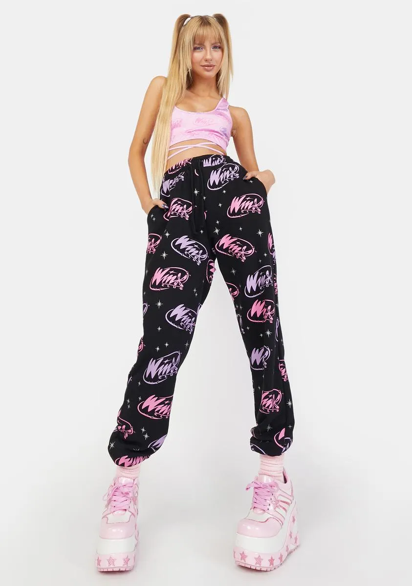 Night Watch Us Win Graphic Sweatpants