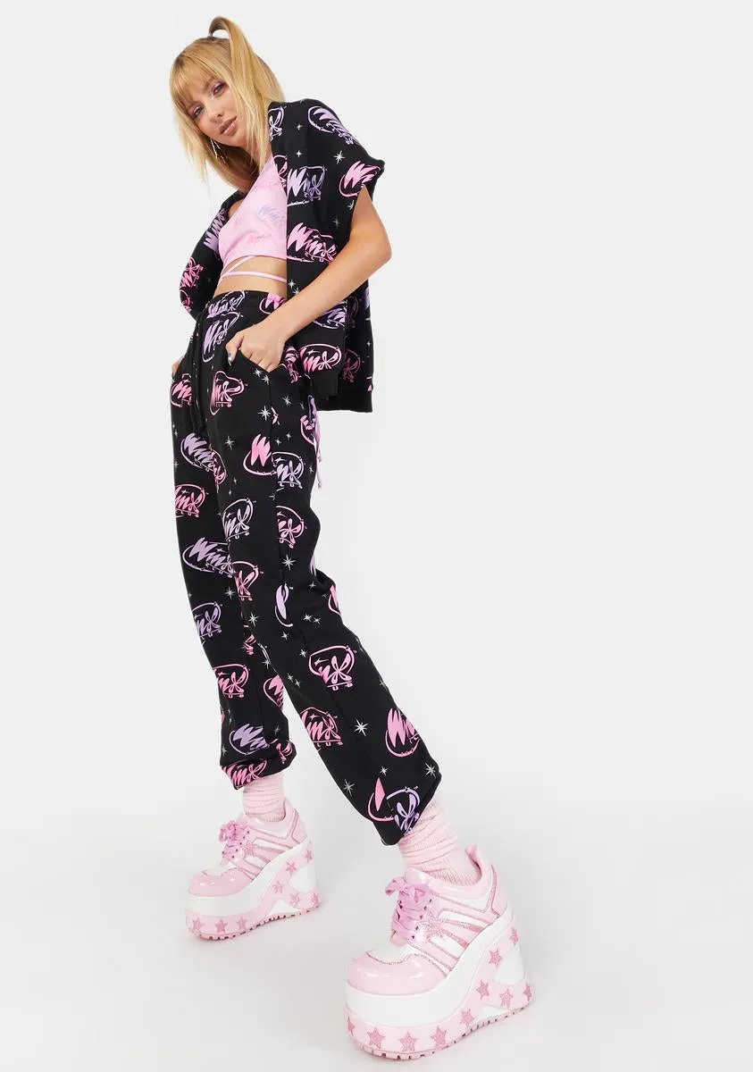 Night Watch Us Win Graphic Sweatpants