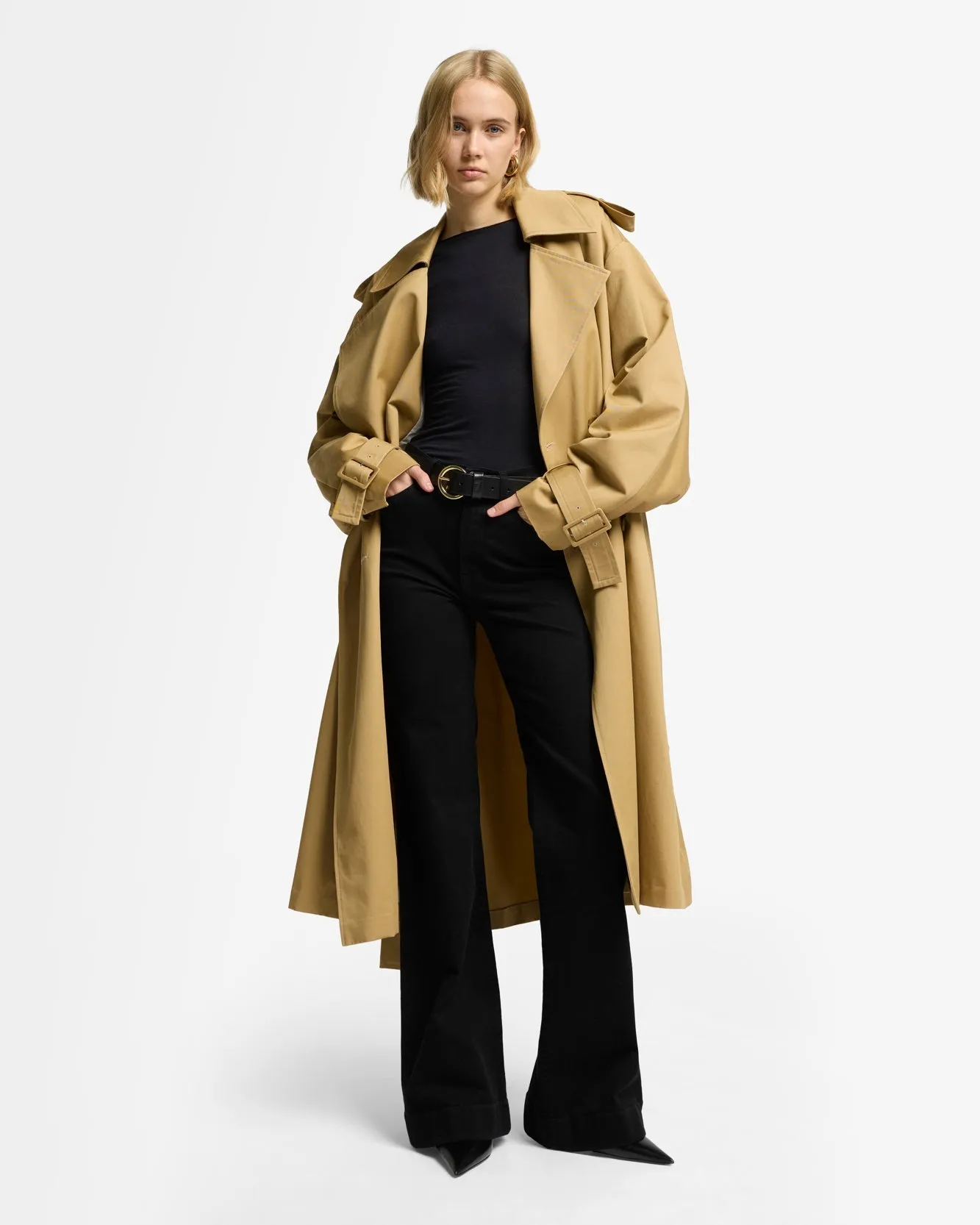 Oversized Cape Trench in Stratford
