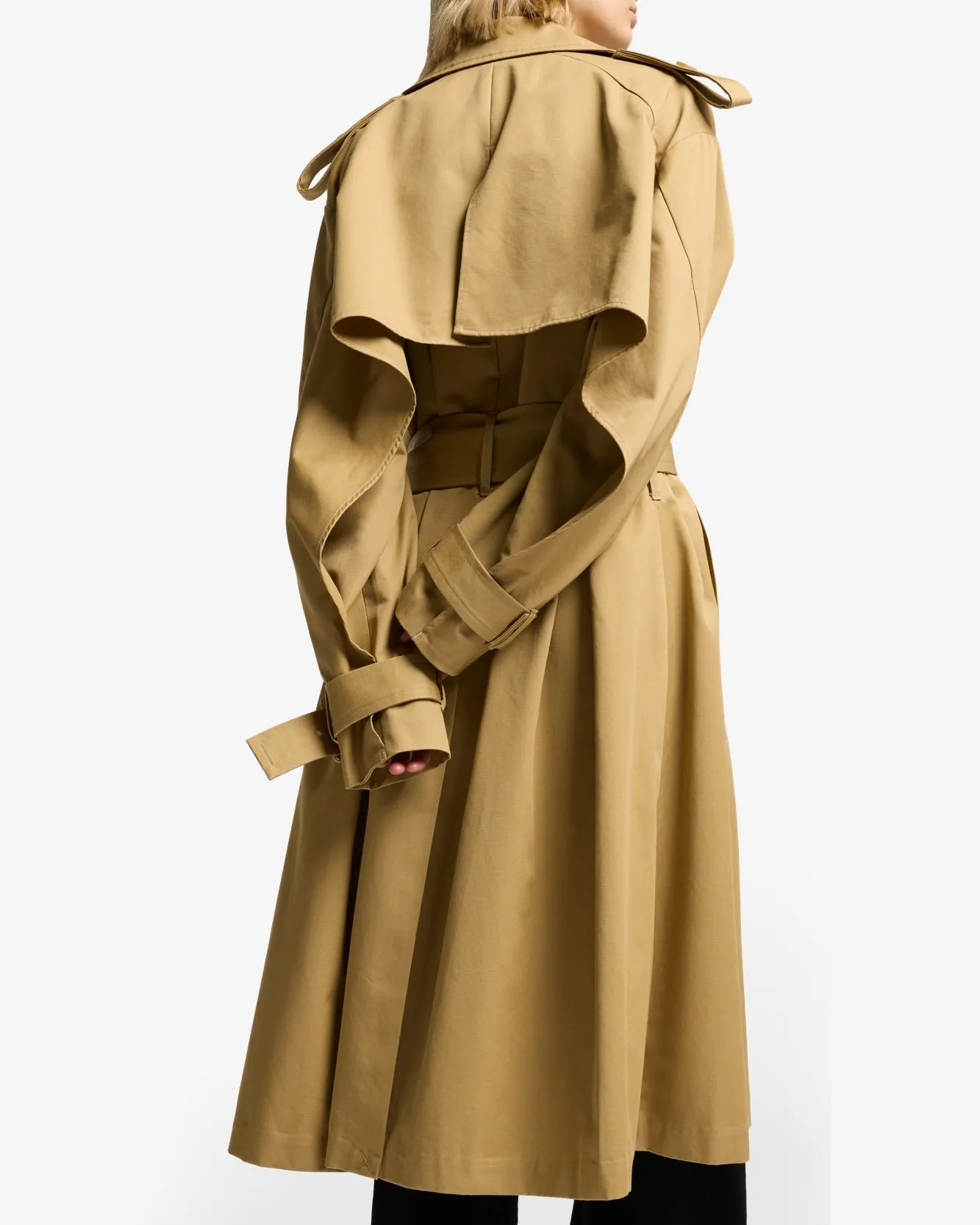 Oversized Cape Trench in Stratford