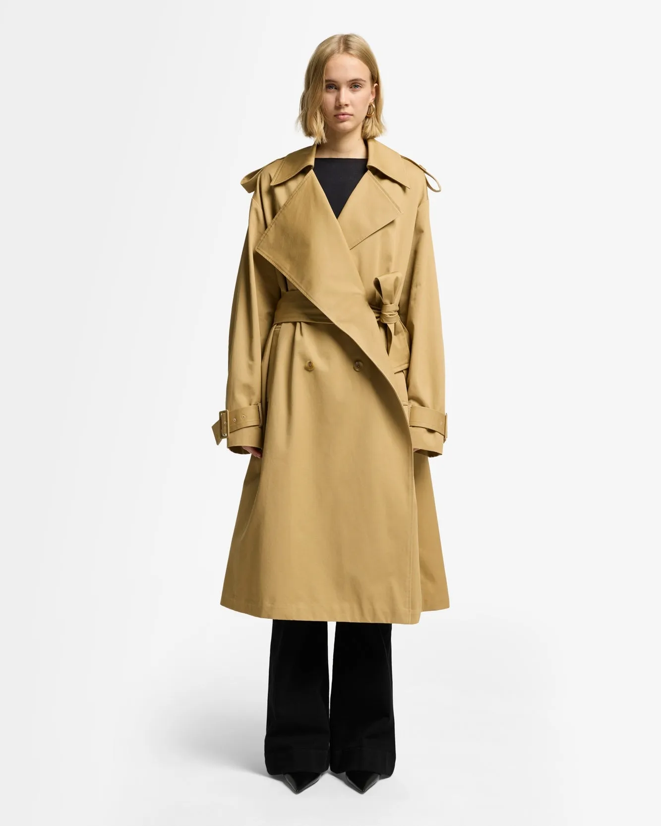 Oversized Cape Trench in Stratford
