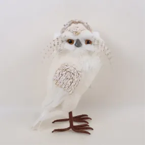 OWL WITH BROWN EAR MUFFS