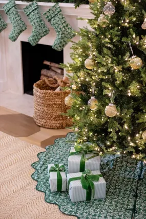 Pine Petite Fleur Tree Skirt