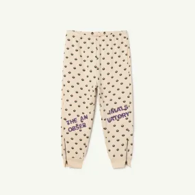 Pink Flowers Panther Kids  Pants