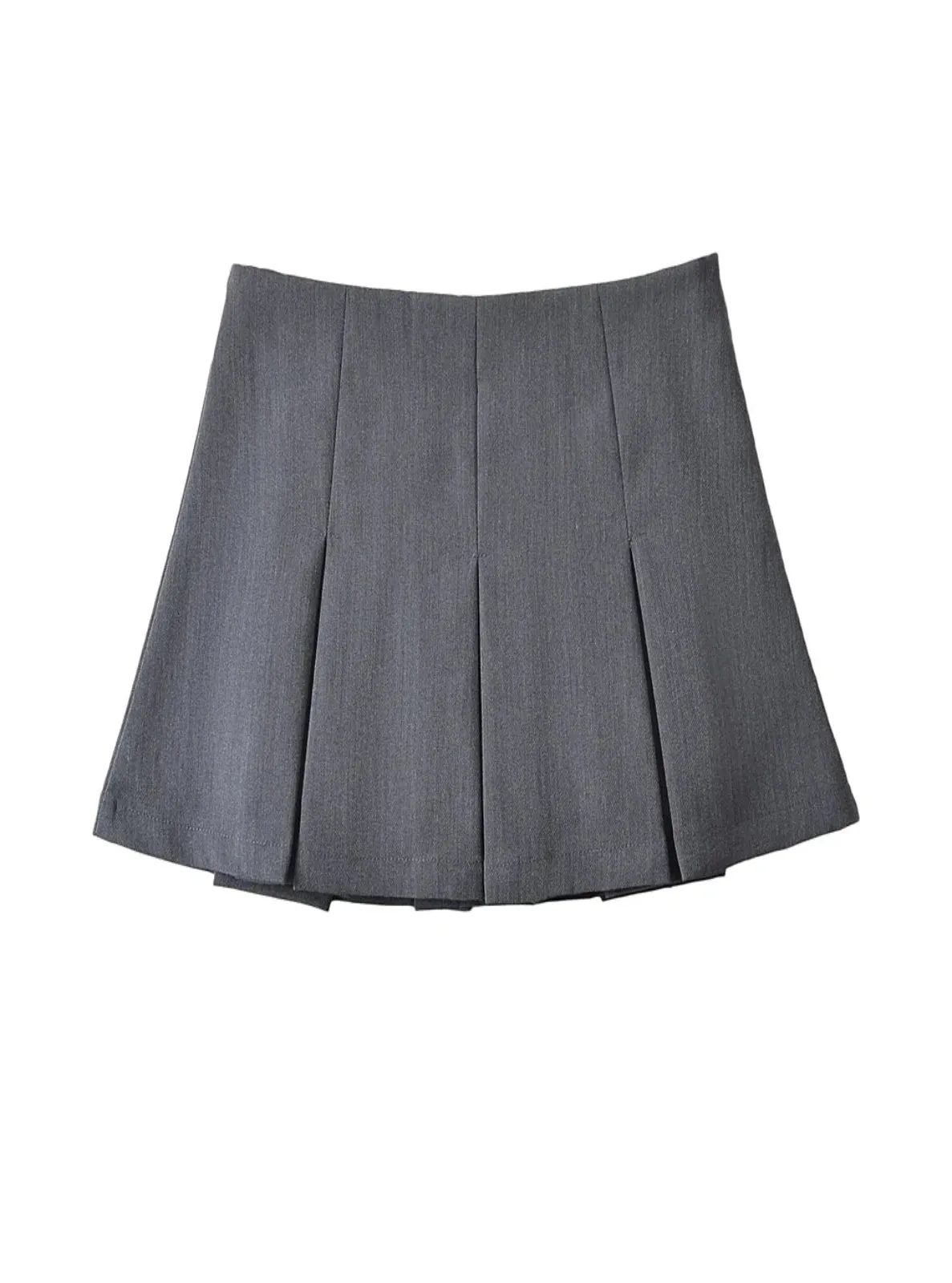Pleated Mini Skirt