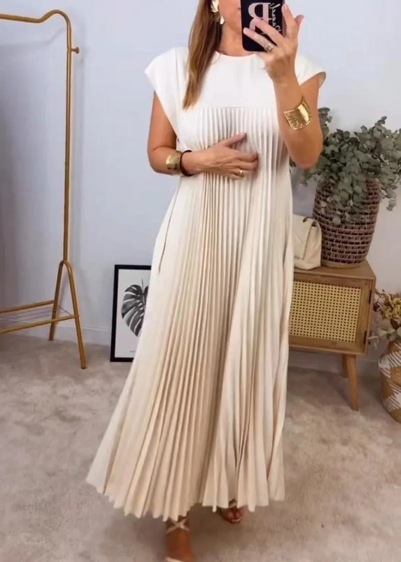Pleated Summer Dress