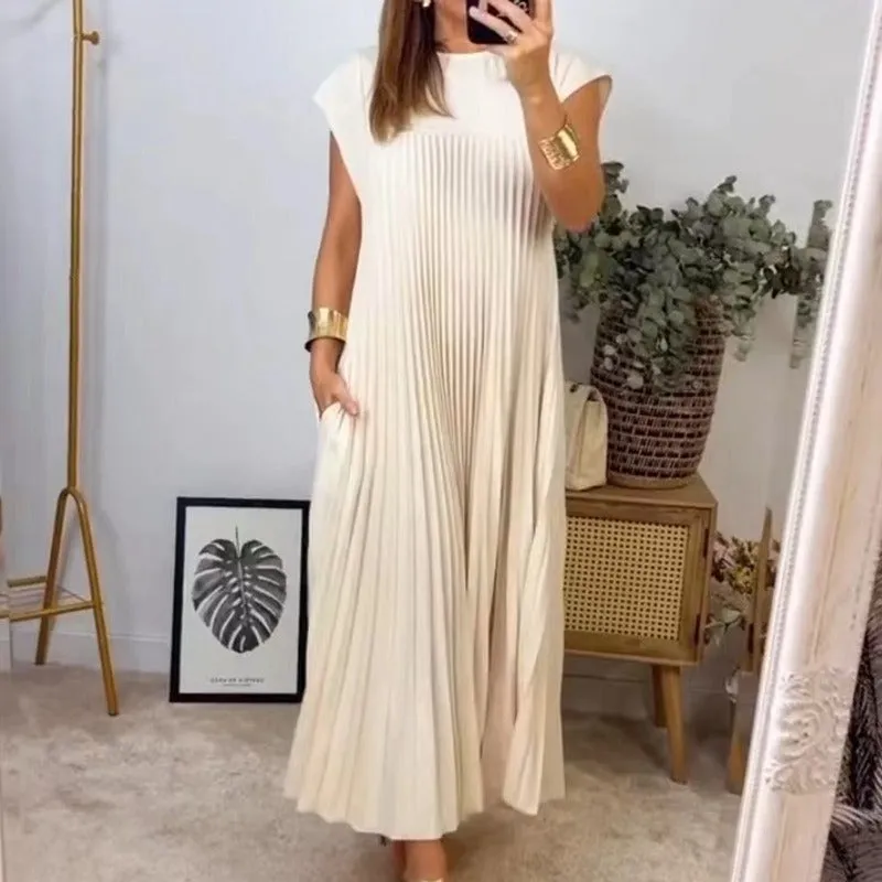 Pleated Summer Dress