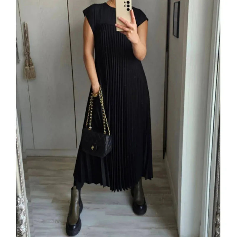 Pleated Summer Dress