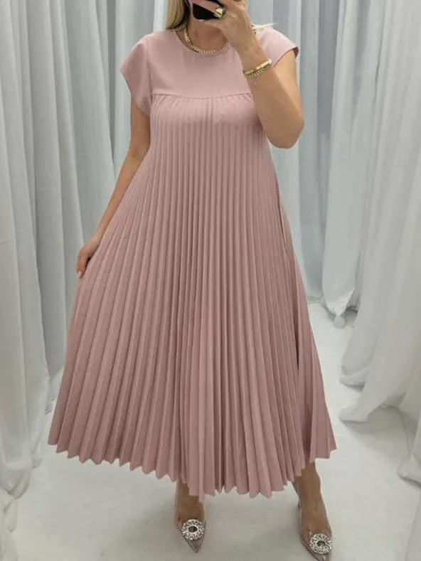 Pleated Summer Dress