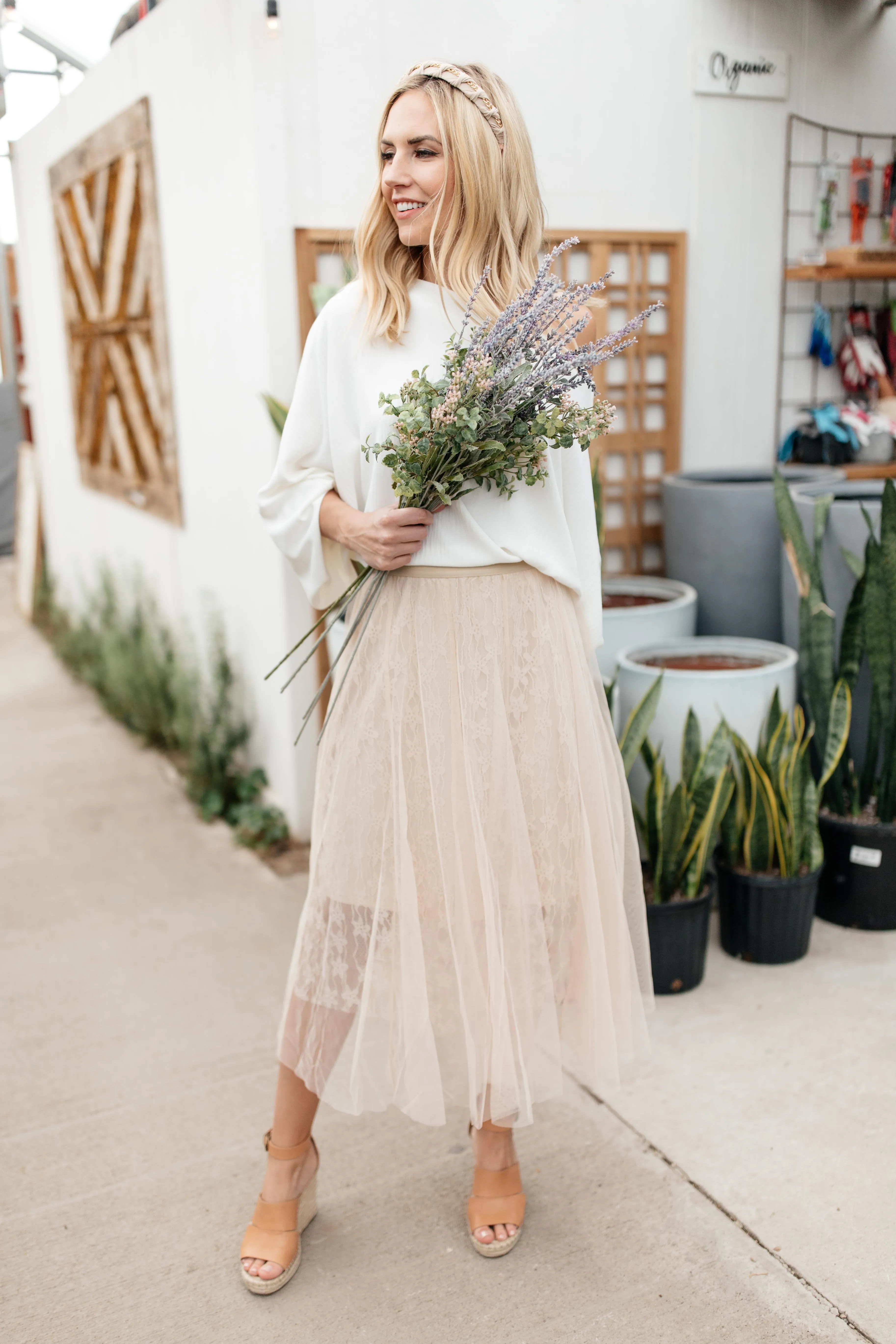 PREORDER: Layered In Lace Skirt