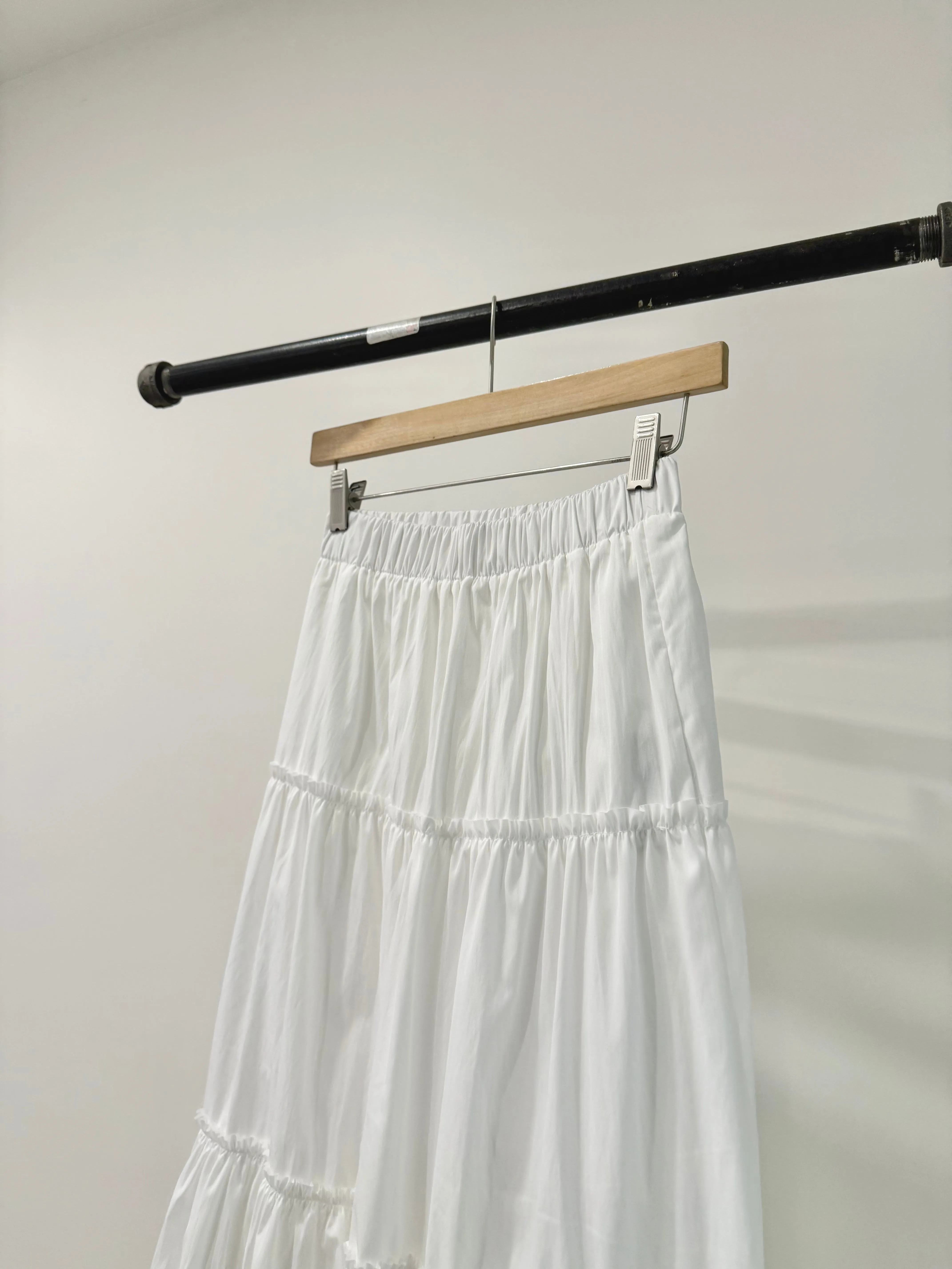 RESSY Maxi tiered skirt