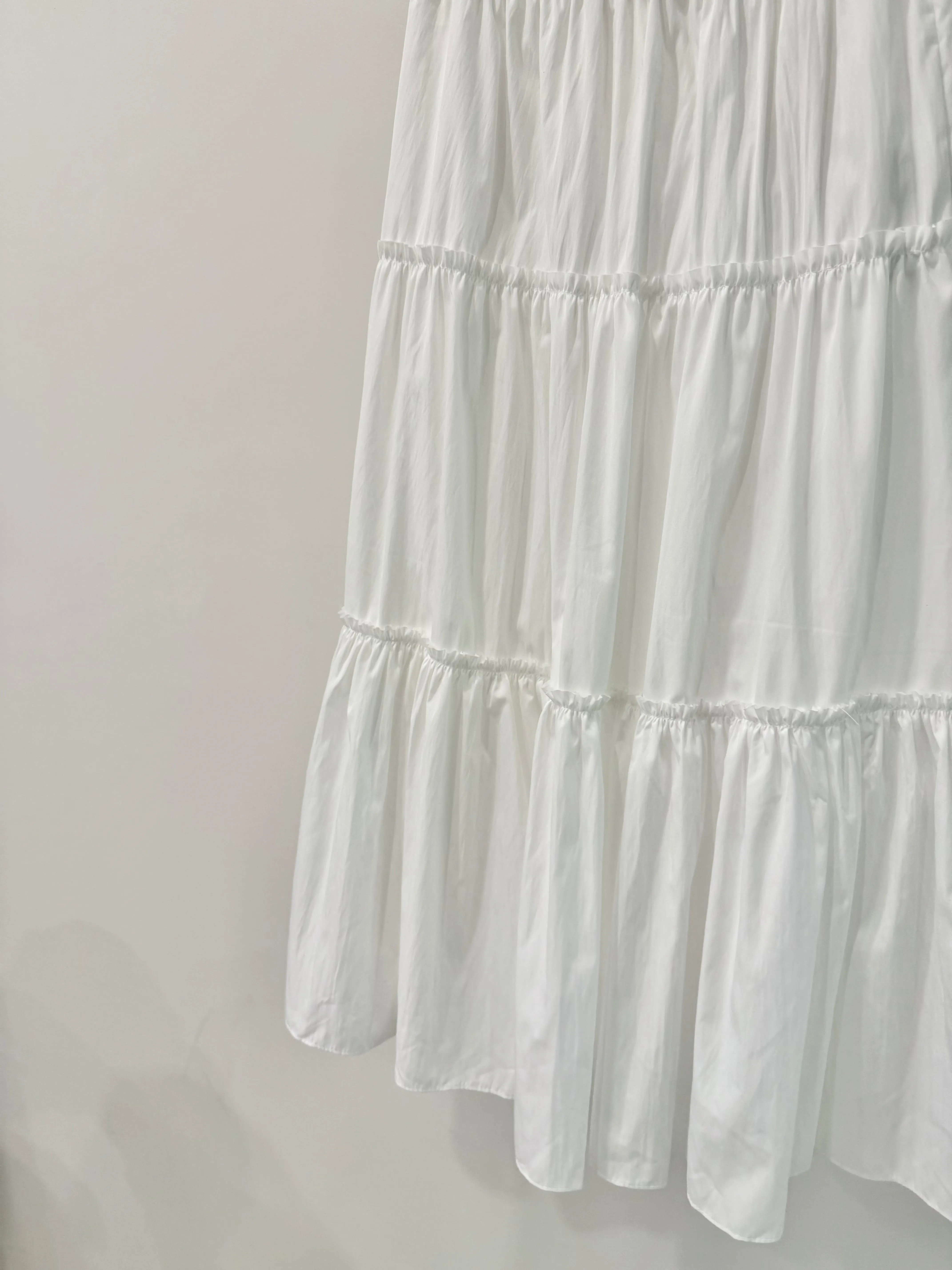 RESSY Maxi tiered skirt