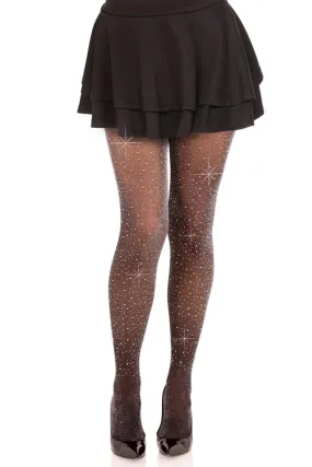 Rhinestone Tights