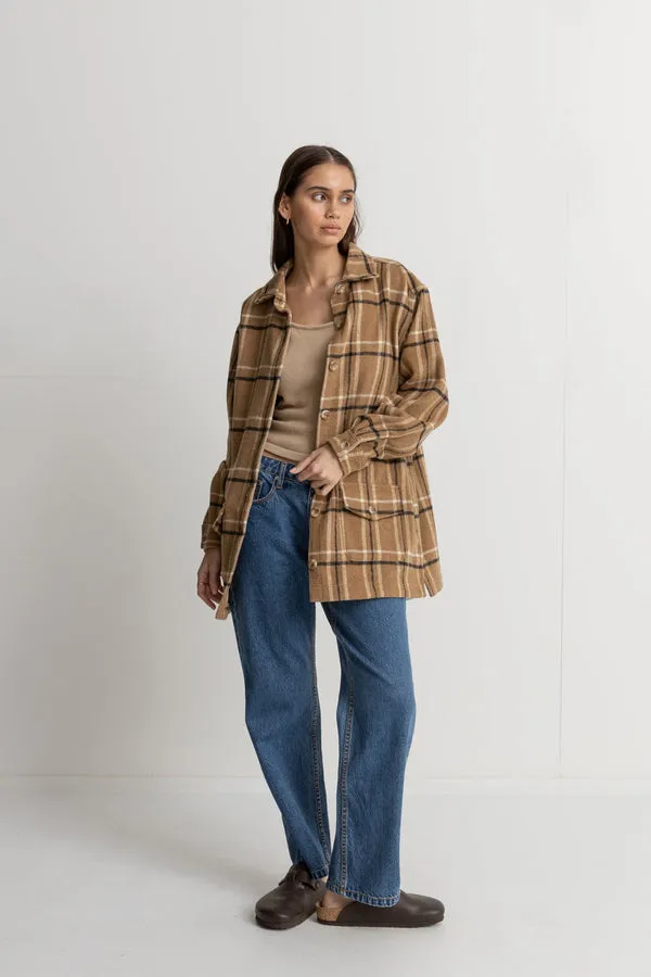 Rhythm Long Check Shacket