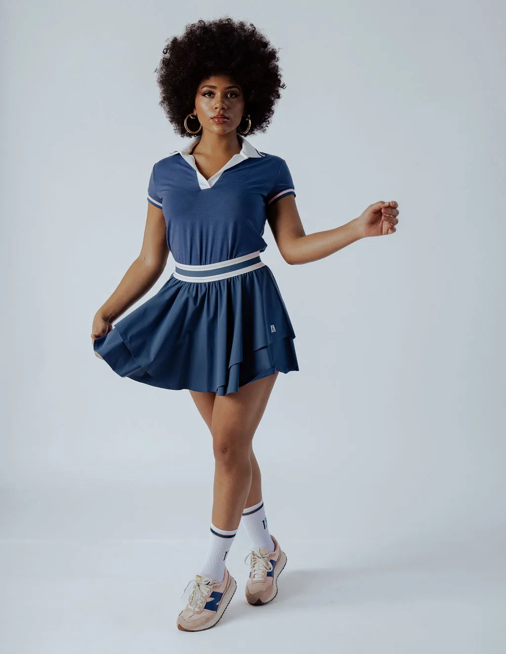 Rowie Skirt - Indigo