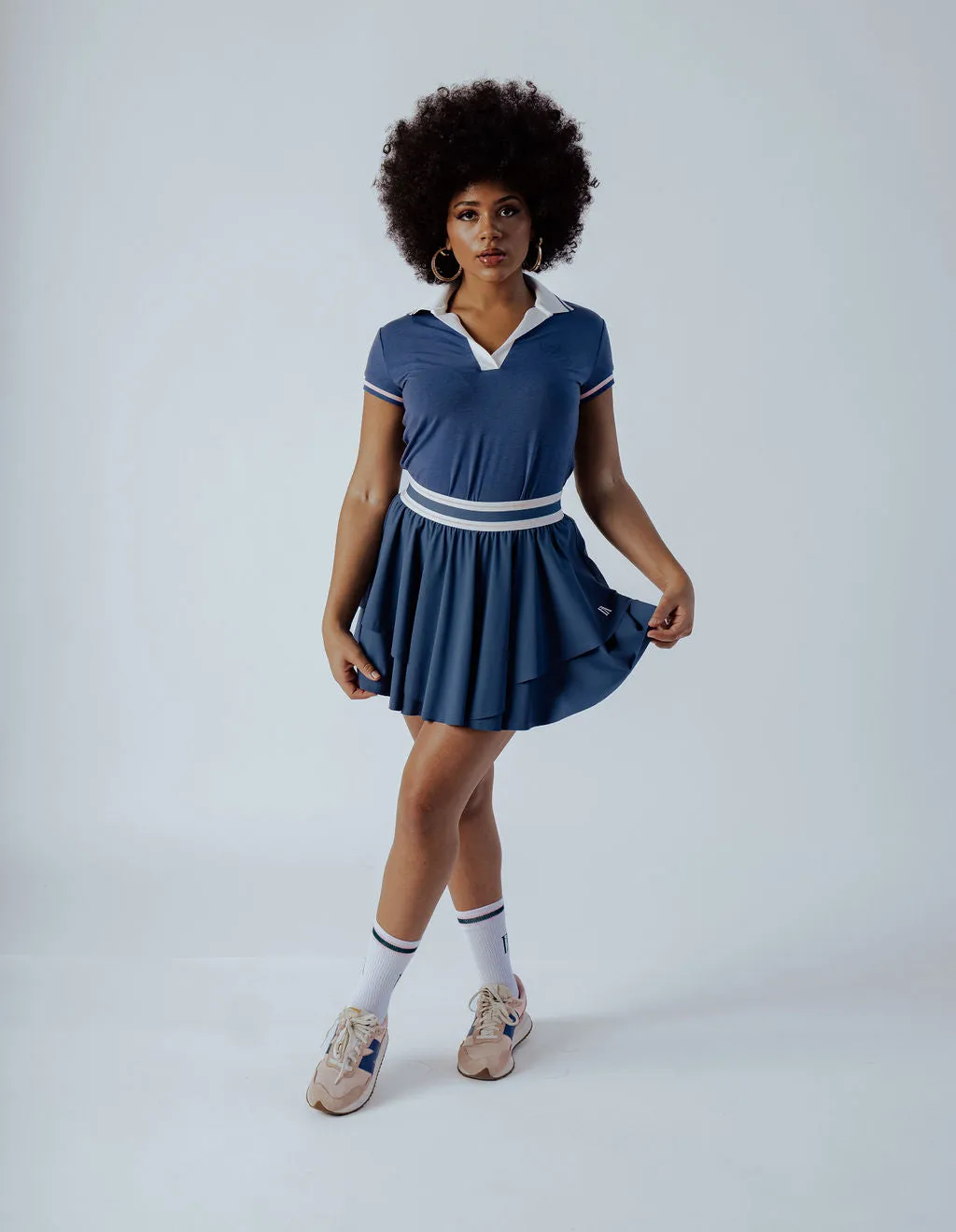Rowie Skirt - Indigo