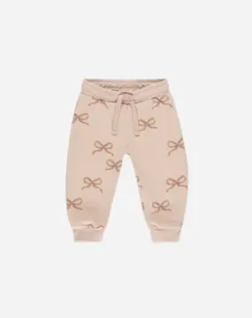 Rylee   Cru Mini Girls Jogger Sweatpant - Bows