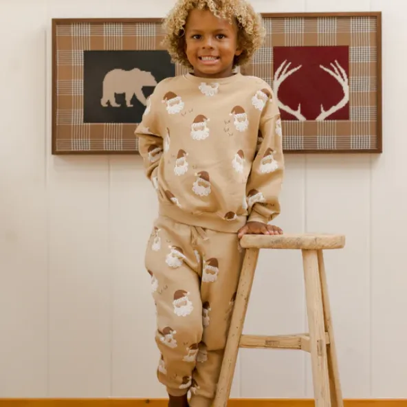 Santa Jogger Sweatpant - Rylee   Cru