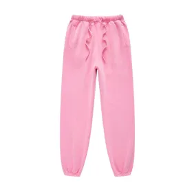 Solid Color Jogger Sweatpants