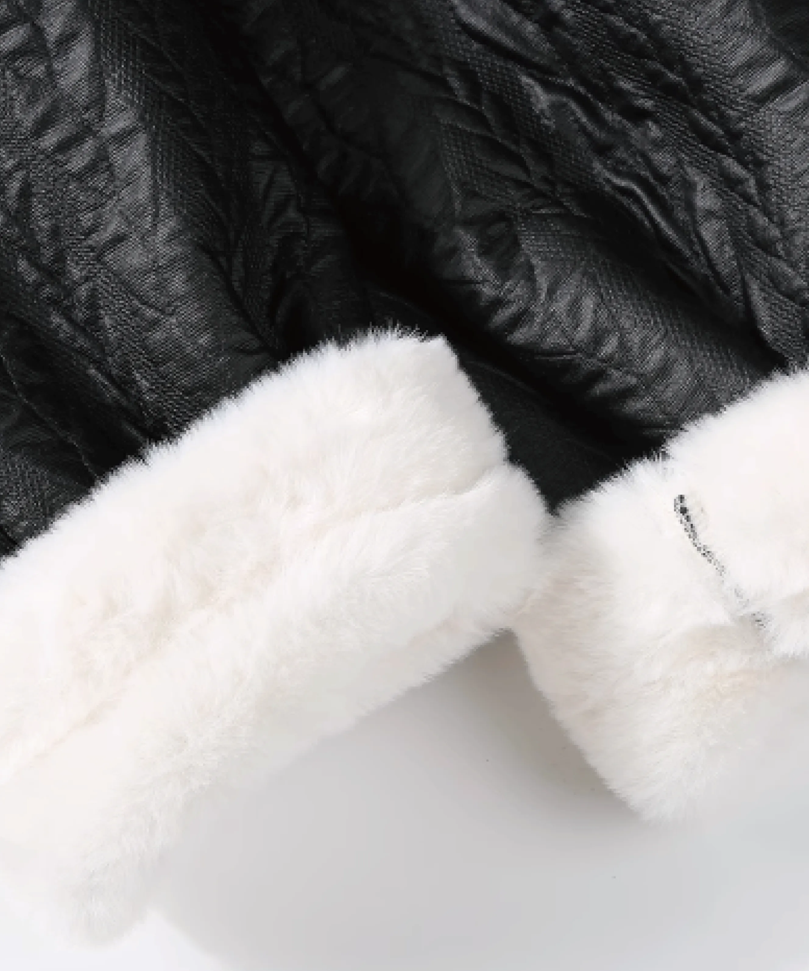 Stand Collar Fur Shearling Jacket スタンドカラーファームートンジャケット
