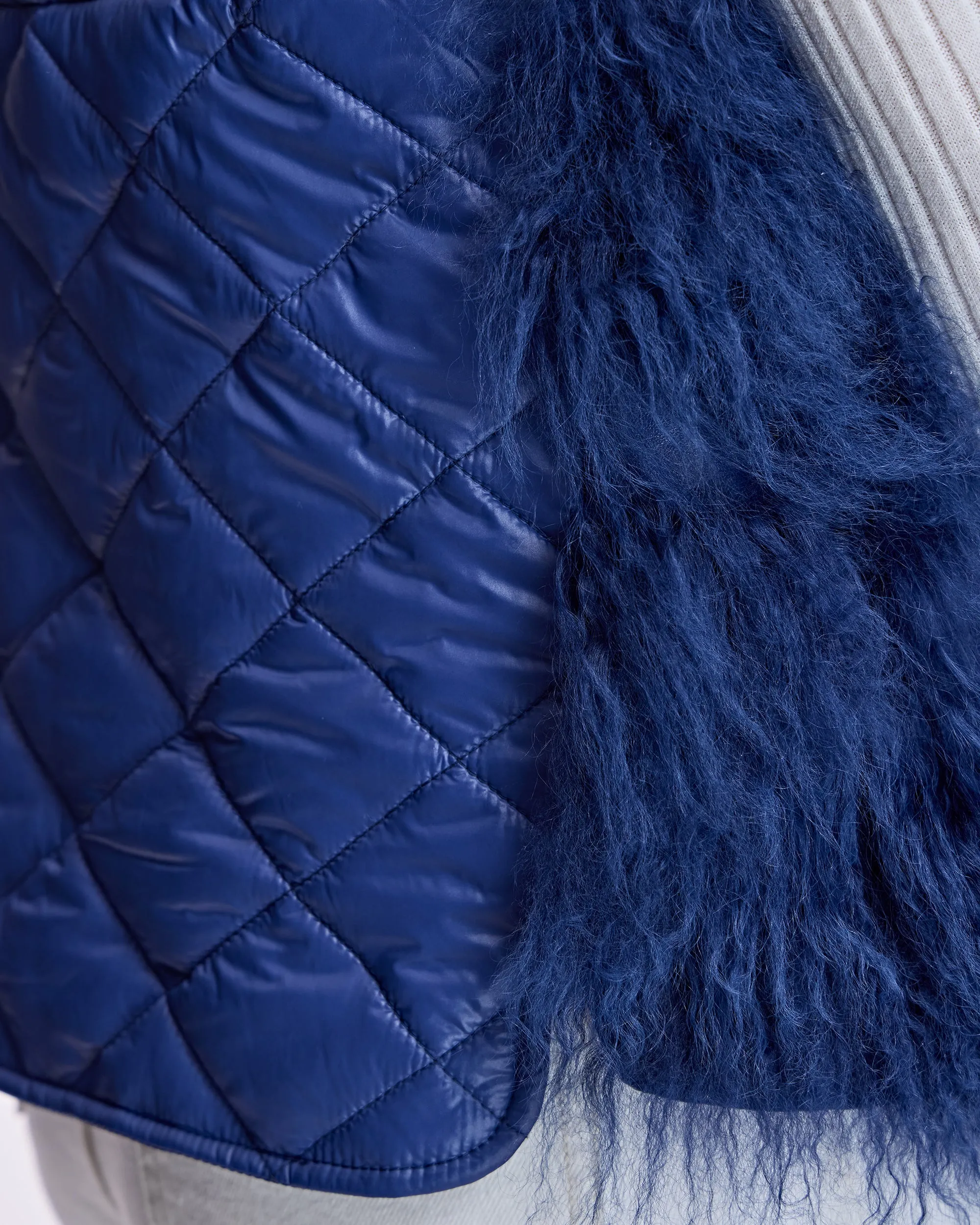 Tibetan Lamb Poly Vest