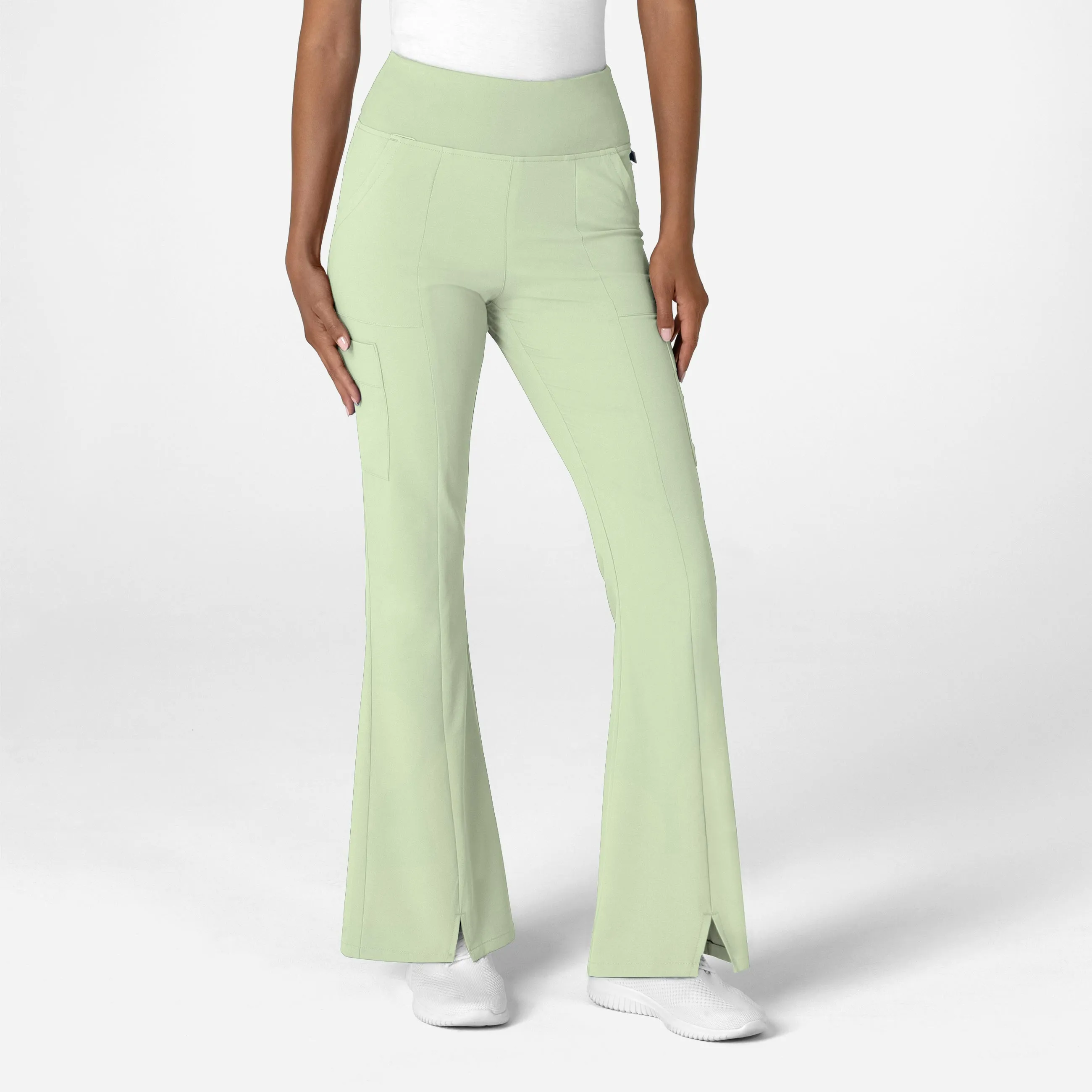 Women's Renew Front Slit Flare Pant - petite