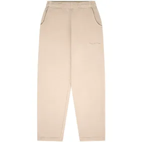 Wordmark Pigment Dyed Sweatpants Taupe