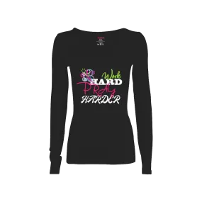 Work Hard Pray Harder Long-Sleeve T-Shirt